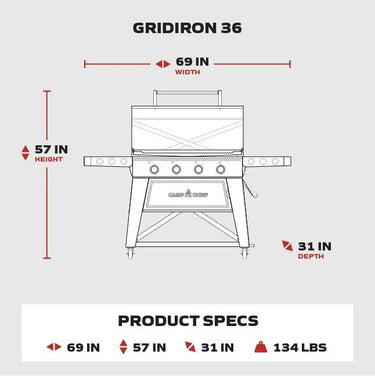 CAMP CHEF GridIron 36