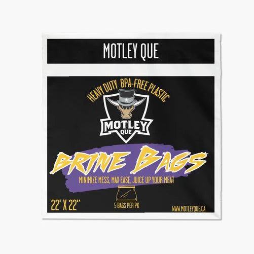 Motley Que Brine Bags