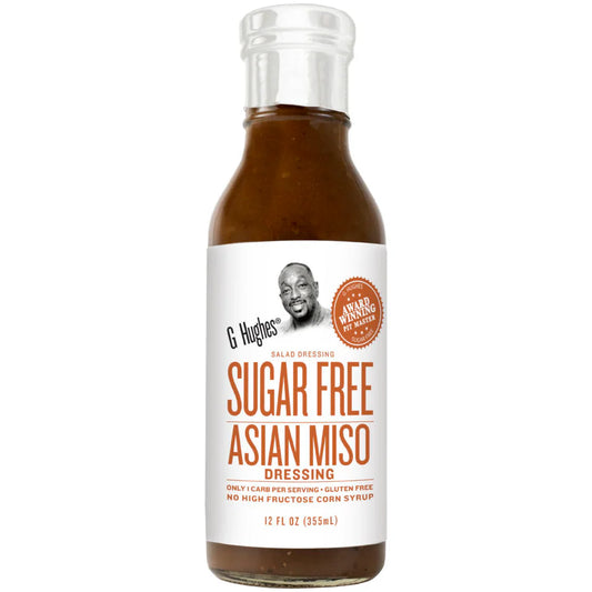 G Hughes Salad Dressing - Sugar Free Asian Miso