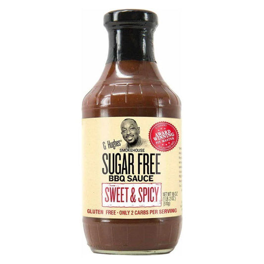 G Hughes Smokehouse - Sugar Free BBQ Sauce - Sweet & Spicy