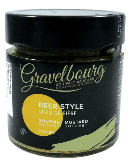 Gravelbourg Beer Style Gourmet Mustard