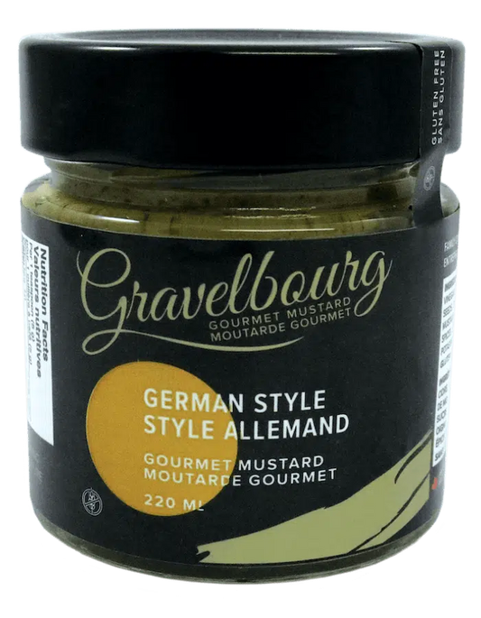 Gravelbourg German Style Gourmet Mustard