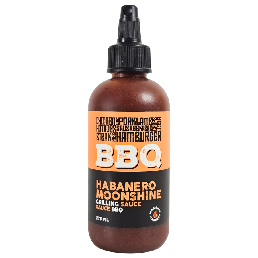Habanero Moonshine BBQ Sauce