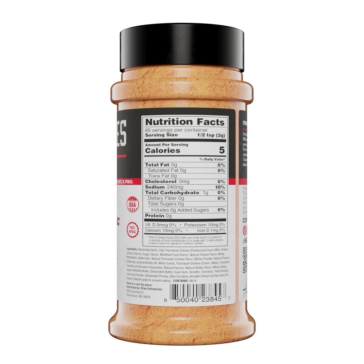 Heath Riles BBQ Parmesan Garlic Seasoning