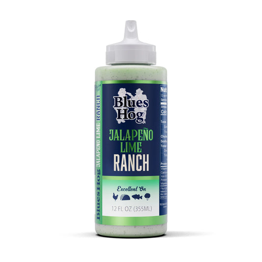 Blues Hog Jalapeño Lime Ranch Sauce, 12 oz – Creamy & Zesty Dressing