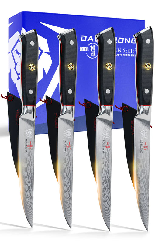 DALSTRONG 4 Piece Steak Knife Set Shogun Series