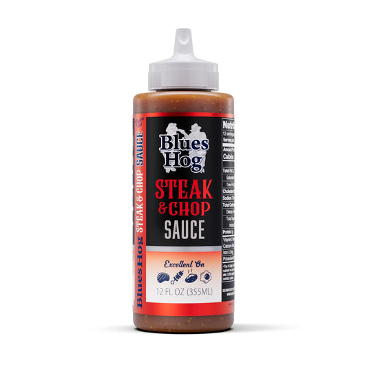 Blues Hog Steak & Chop Sauce, 12 oz – Gourmet Steak Sauce & Marinade