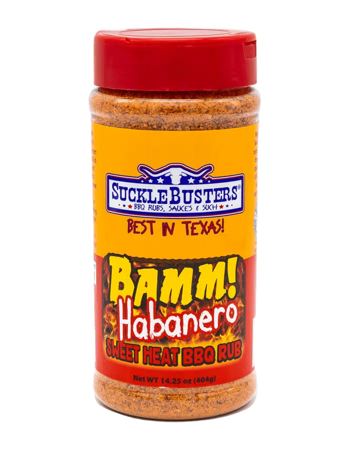 SUCKLEBUSTERS BAMM! Habanero Sweet Heat BBQ Rub