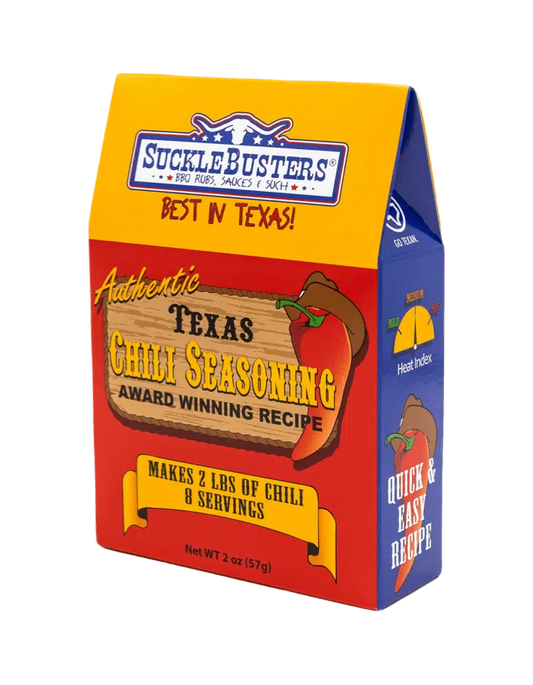 Suckle Busters: Authentic Texas Chili Seasoning