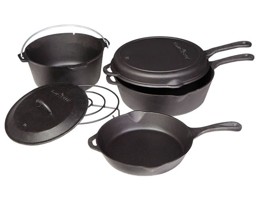 CAMP CHEF 6 Piece Cast Iron Set