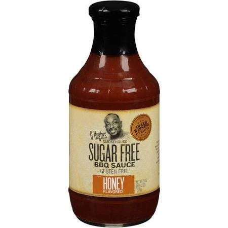 G. Hughes Smokehouse Sugar-Free BBQ Sauce- Honey Flavoured