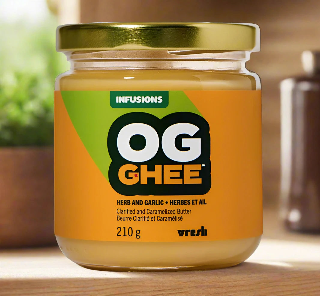 OG Ghee: Herb and Garlic Clarified and Caramelized Butter