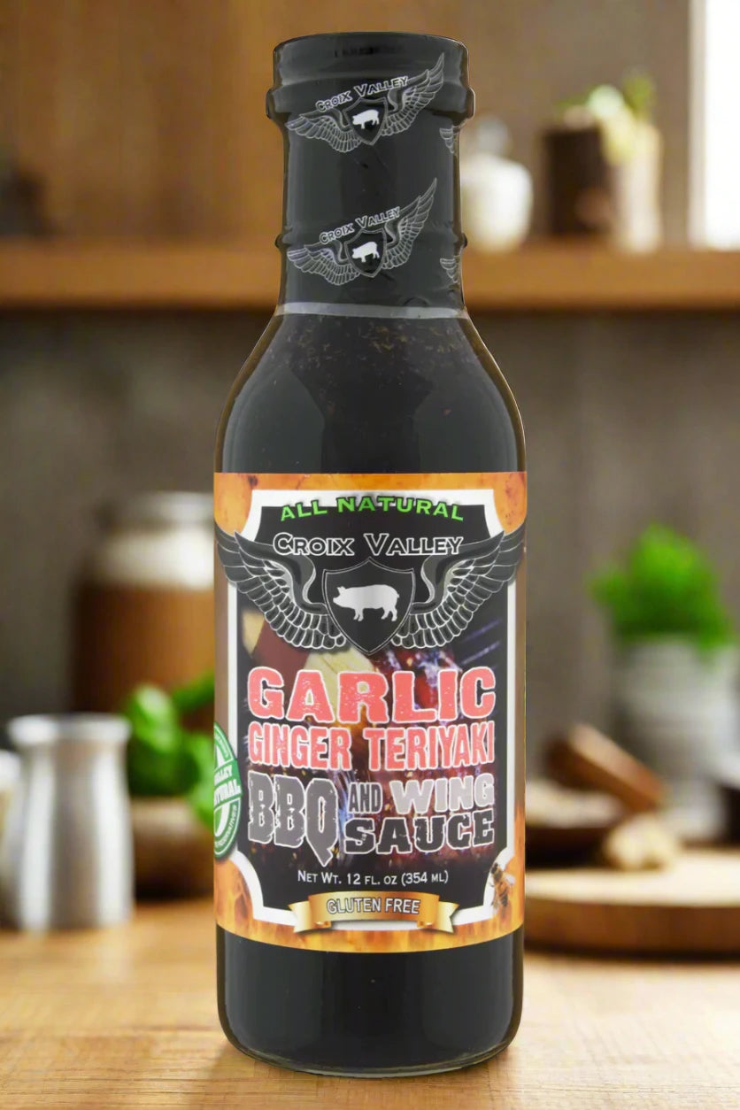 Croix Valley Garlic Ginger Teriyaki BBQ & Wing Sauce