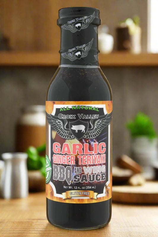 Croix Valley Garlic Ginger Teriyaki BBQ & Wing Sauce