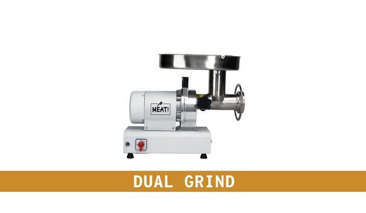 MEAT! 1 HP Dual Grind Grinder