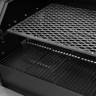 YS640S Yoder Smokers Adaptive Control System - with Yfi. Competition Pellet Grill with Stainless Steel Shelves and drawer