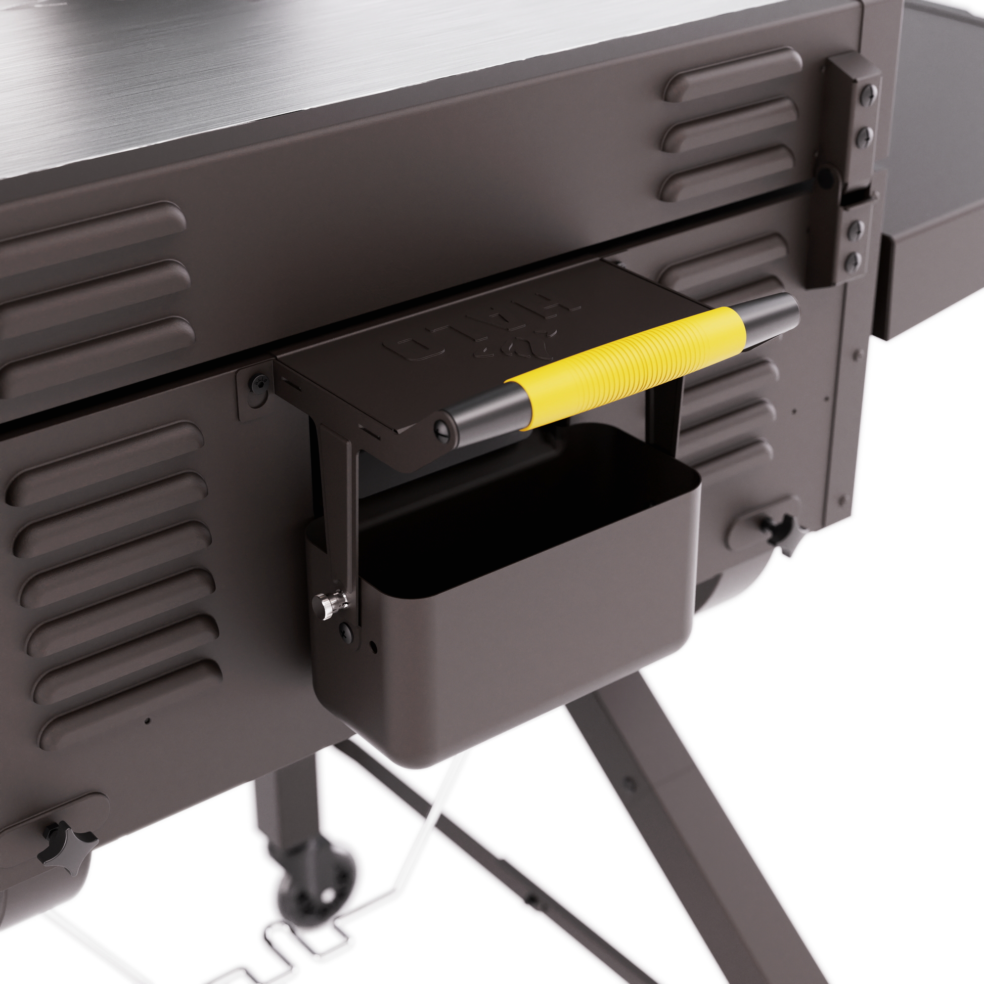 close up of side holder