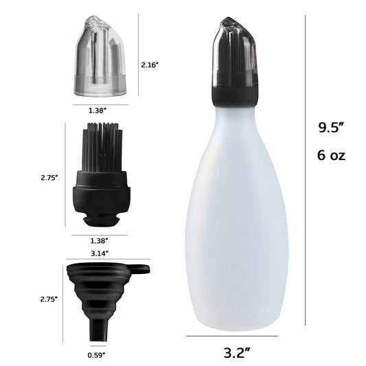 Silicone Basting Brush Oil Dispenser