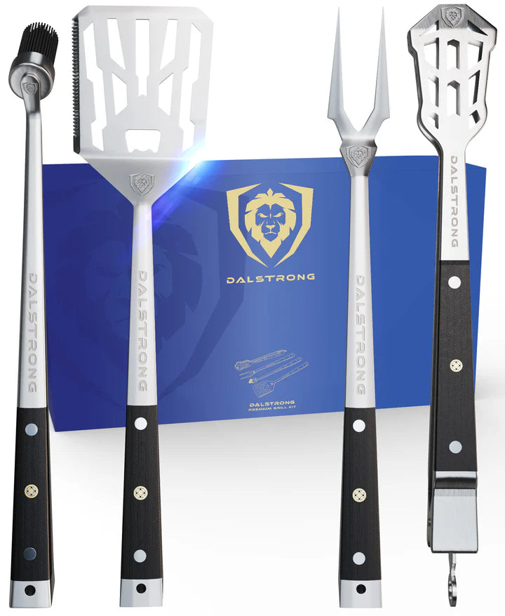 Dalstrong 4 Piece Premium Grill Kit
