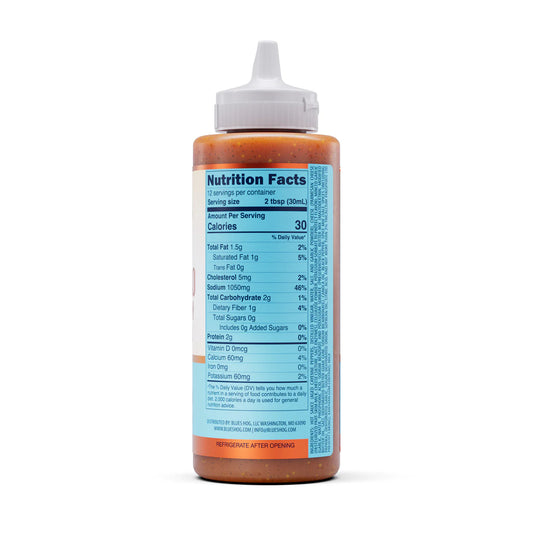 Blues Hog Buffalo Garlic Parm Sauce, 12 oz – Perfect for Marinades, Wings, Pizza & Dipping