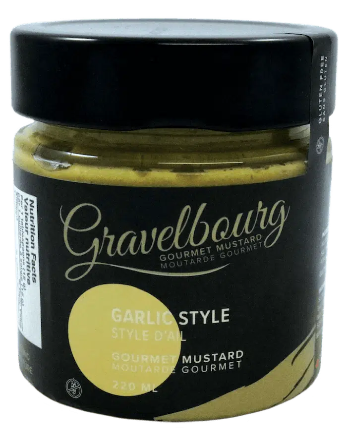 Gravelbourg Garlic Style Gourmet Mustard