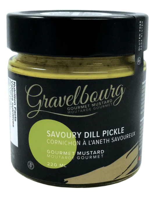 Gravelbourg Savoury Dill Pickle Gourmet Mustard