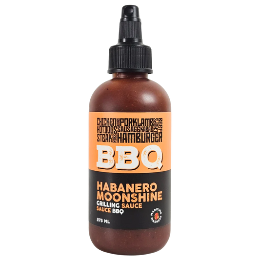 Habanero Moonshine BBQ Sauce