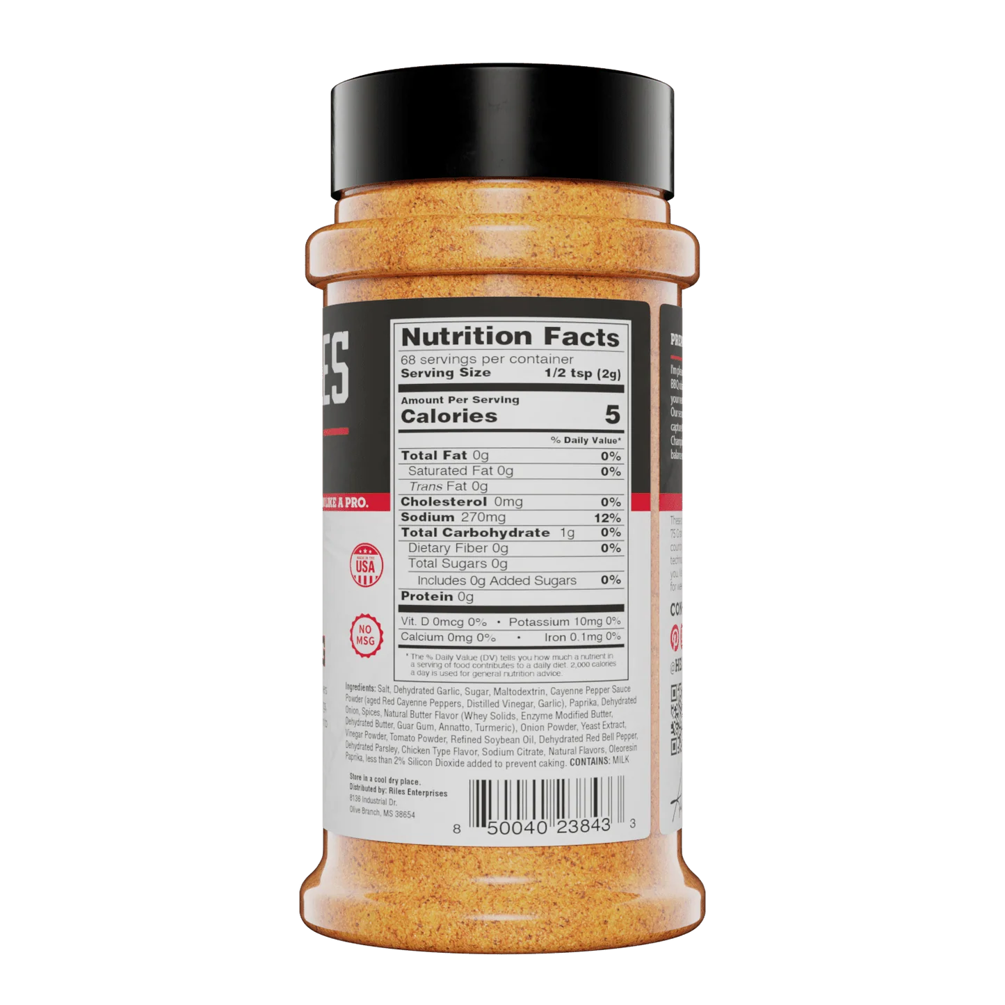 Heath Riles BBQ Buffalo Seasoning