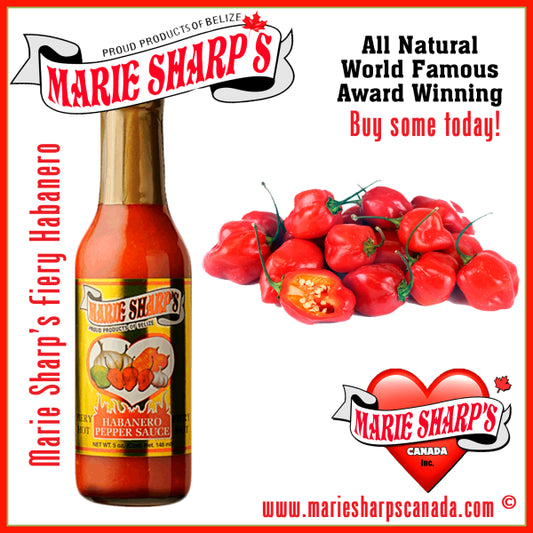 Marie Sharp’s Fiery Habanero Hot Sauce