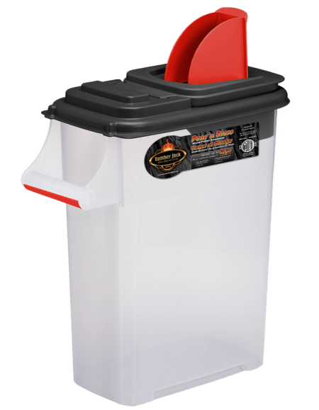 LUMBER JACK Pour 'N Store Wood Pellet Dispenser