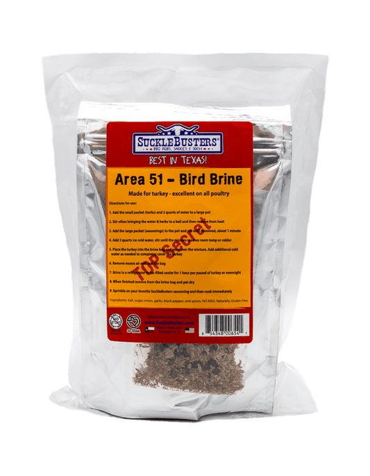 SUCKLEBUSTERS Area 51 Bird Brine
