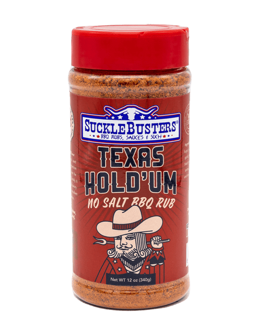 SUCKLEBUSTERS Texas Hold 'Um No Salt BBQ Rub