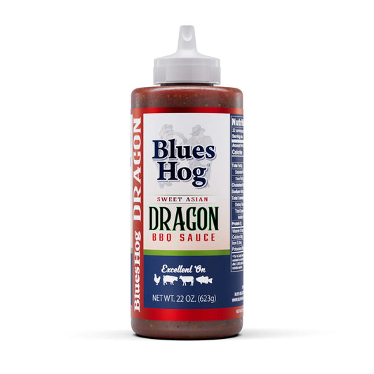 Blues Hog Sweet Asian Dragon Sauce, Sweet & Tangy Asian BBQ Sauce with Teriyaki & Garlic