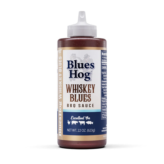 Blues Hog Whiskey Blues BBQ Sauce, Gourmet BBQ Sauce & Marinade