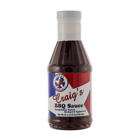TEXAS PEPPER JELLY Craig's BBQ Sauce