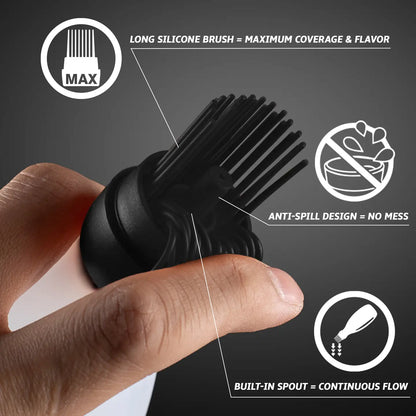 Silicone Basting Brush Oil Dispenser