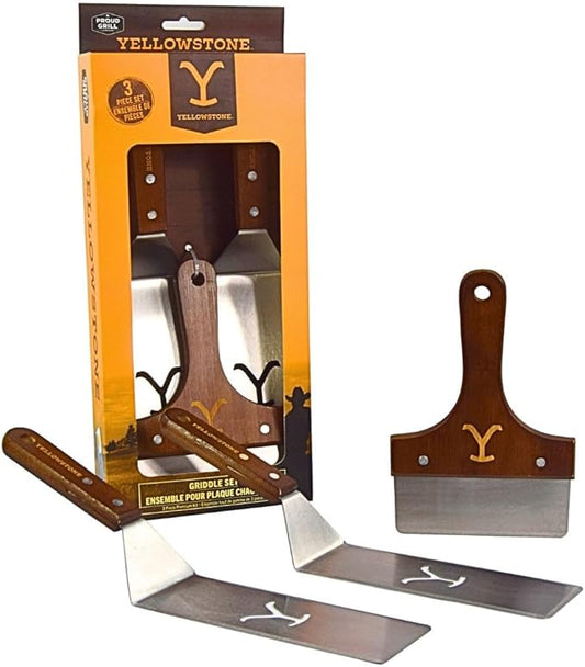 Yellowstone Griddle Set - 3pc Tool Kit
