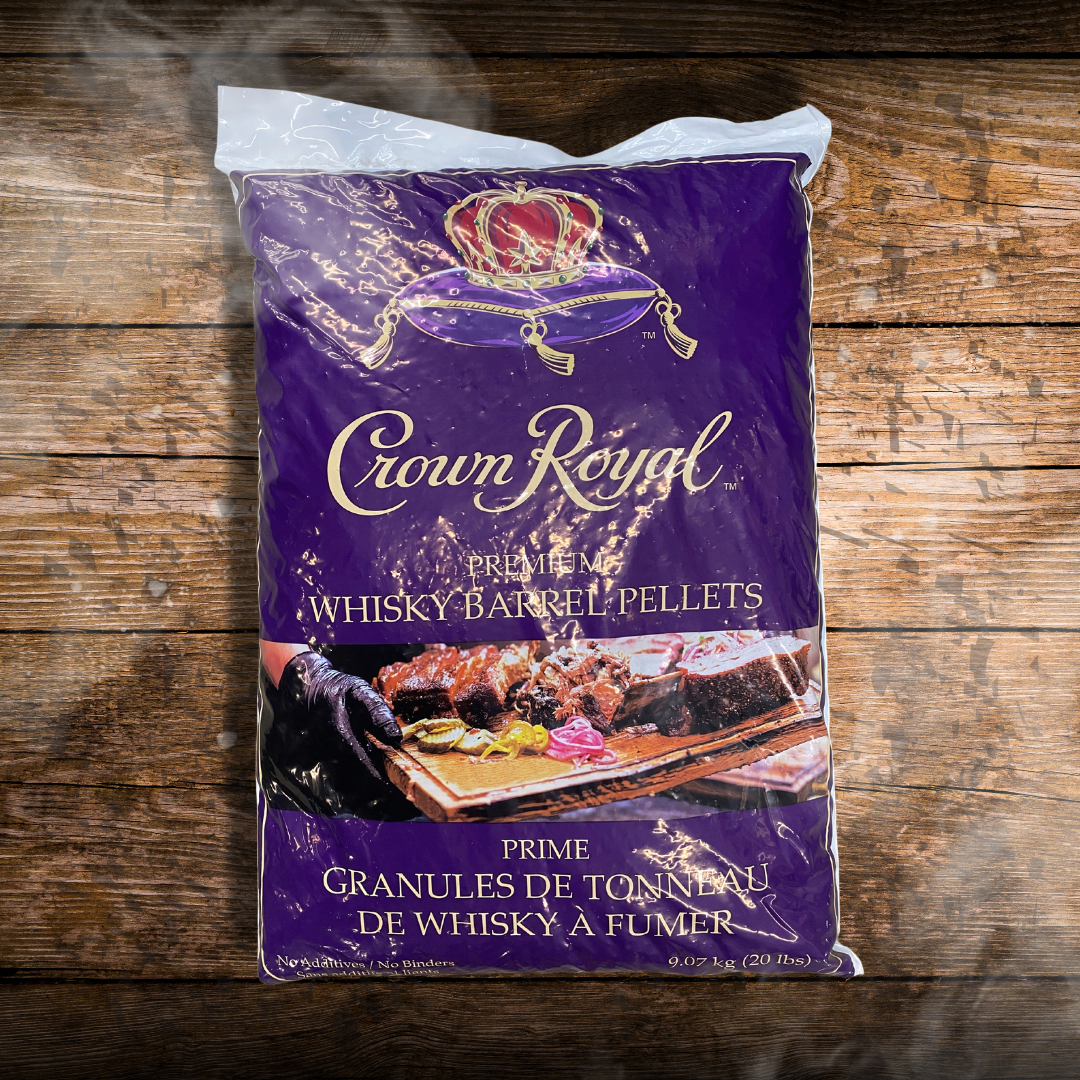 Crown Royal Whisky Barrel Grilling Pellets