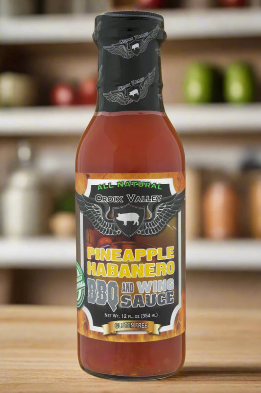 Croix Valley Pineapple Habanero BBQ & Wing Sauce